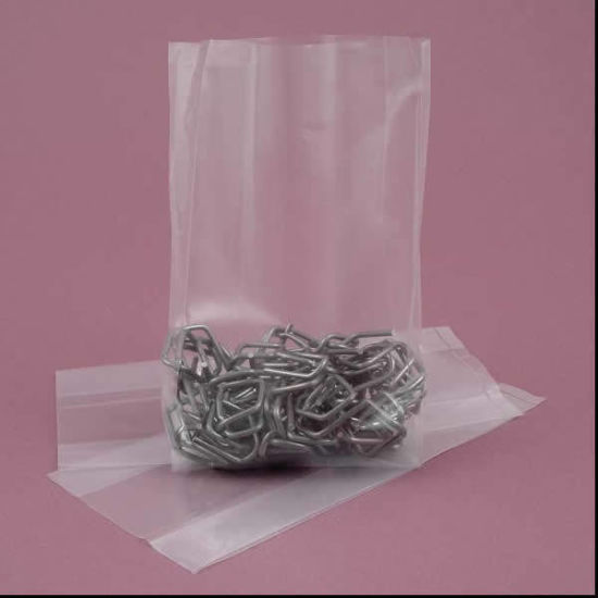 Bolsa de polietil plástico liso LDPE transparente