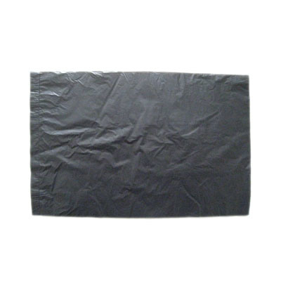 Paquete suelto de plástico desechable negro HDPE Bolsa plana pequeña